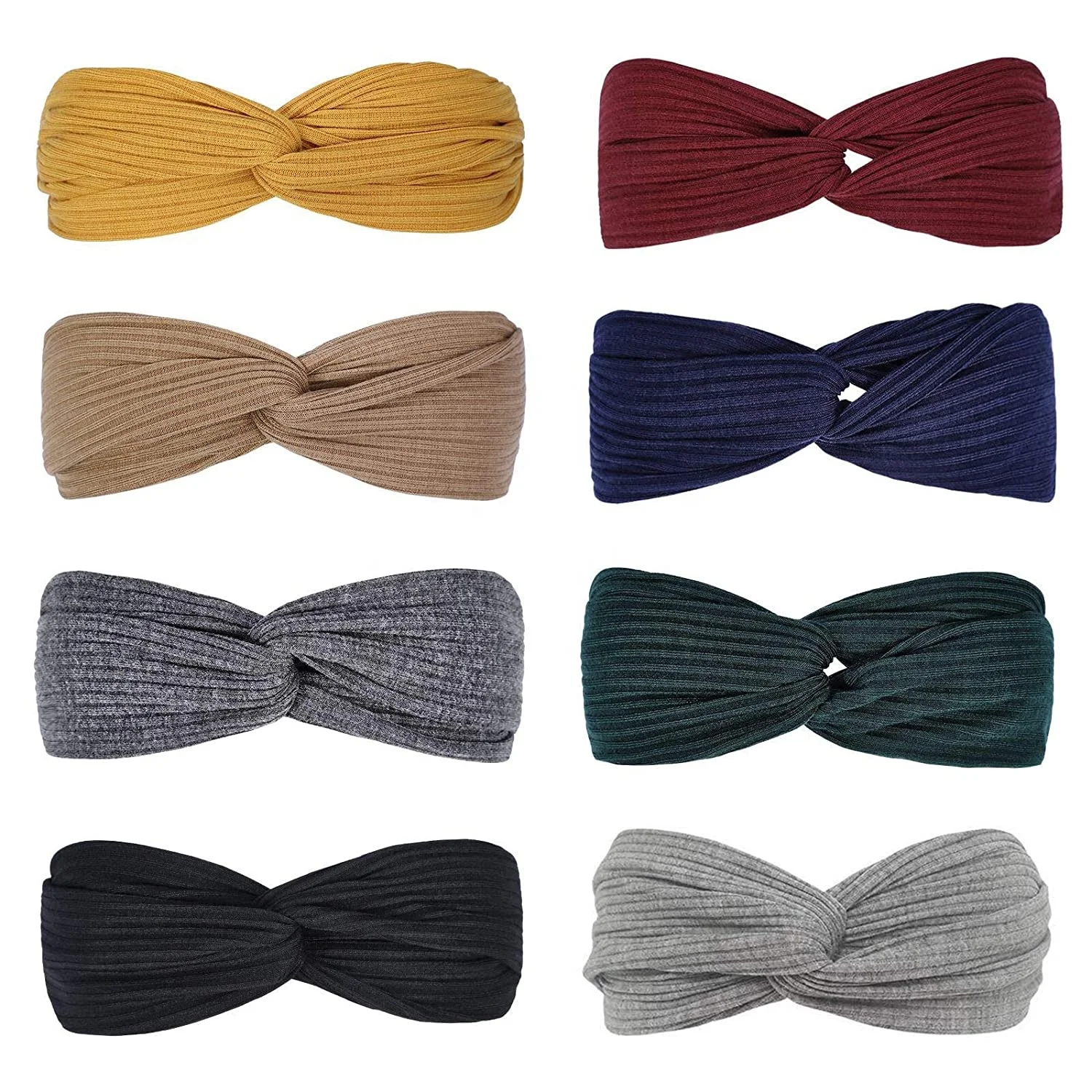 Fashion Women Girls Boho Knot Headbands Hair Bands For Women Head Wraps