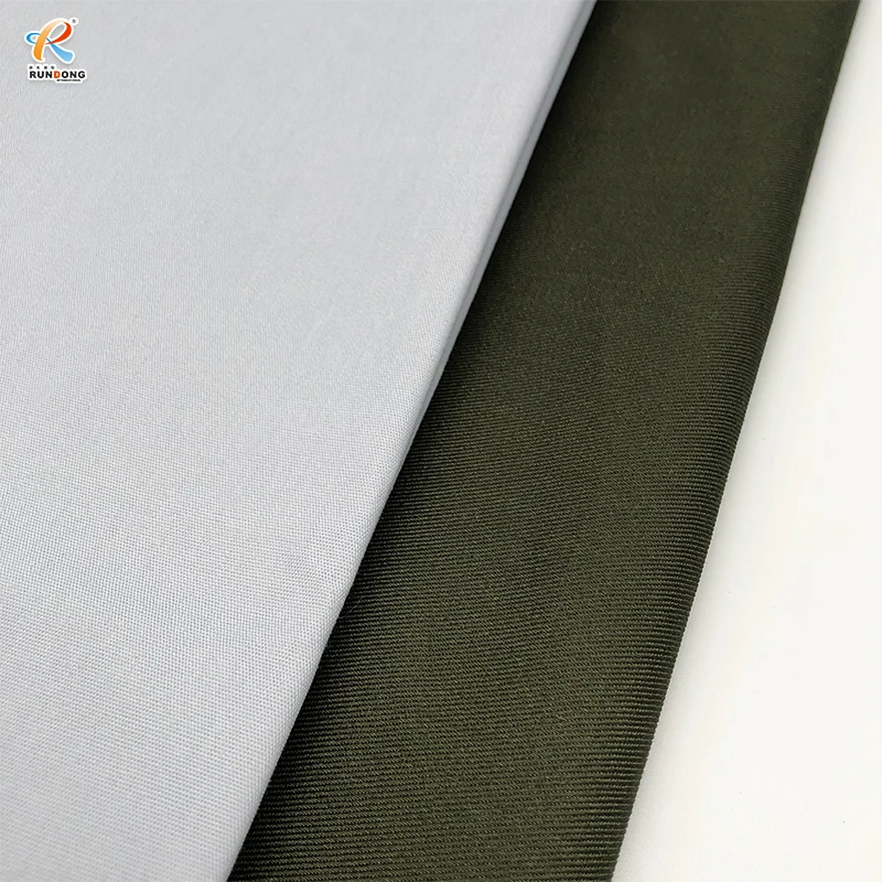 Rundong wholesale  TC  60 cotton 40 polyester twill workwear for garment 100% cotton drill fabric