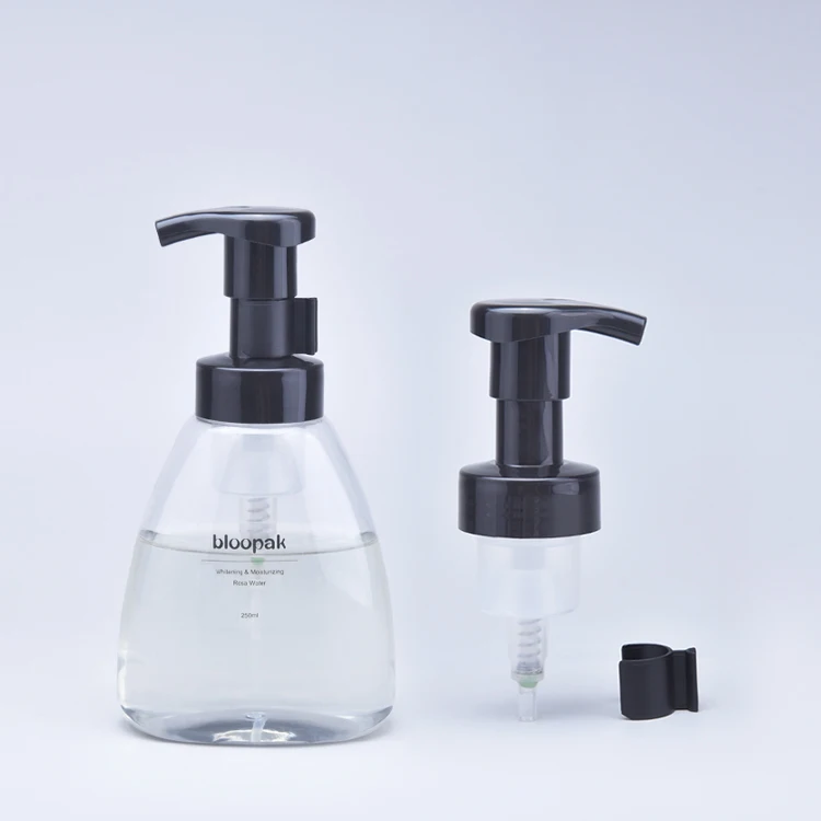 Hand cleaning foam soap pump dispenser plastic foam bottle pump