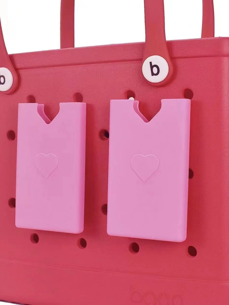 Silicone Insert Charm Phone Holder Accessories for Bog Bag Soft Rubber Phone Holder Charm Accessory Compatible with Bogg Bags