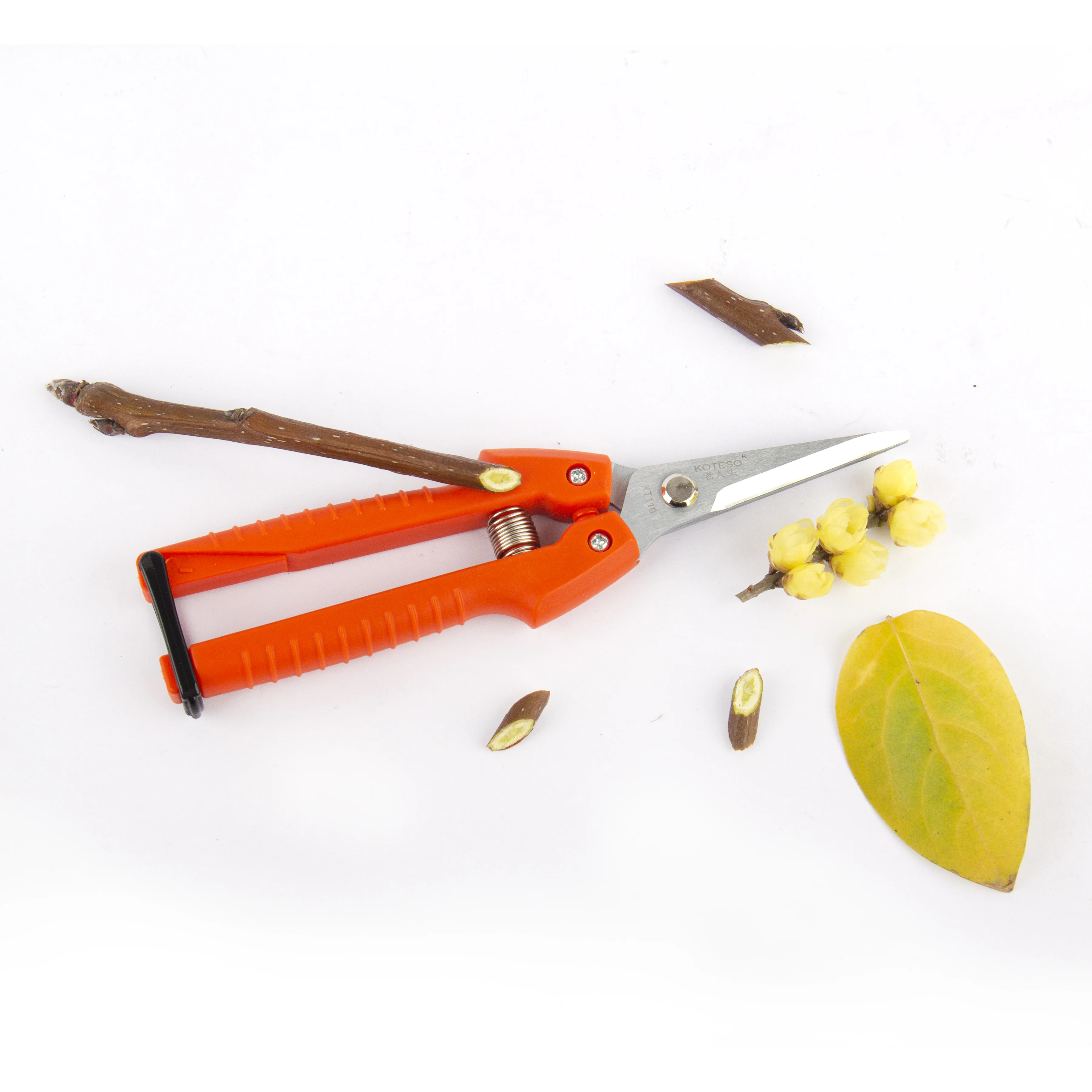 Professional steel pruning shears gardening hand small pruning shears garden forest tree shears