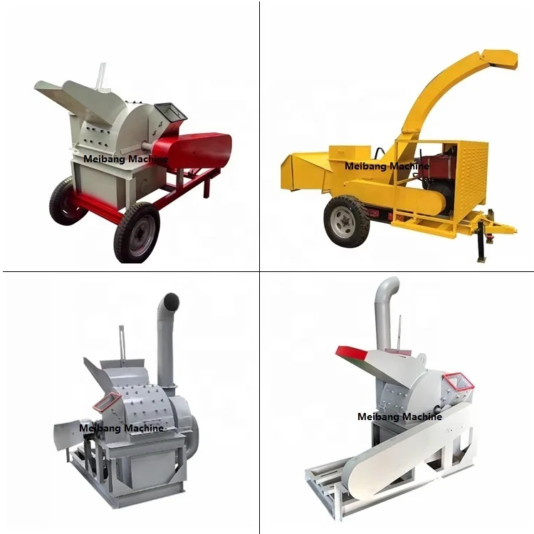 MB henan track tractor wood crusher mill pallet crushing wood pallet shre malaysia mini wood sawdust crusher machine