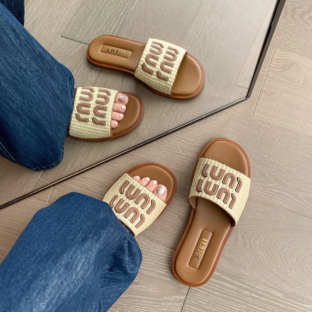 Женские Нескользящие тапочки