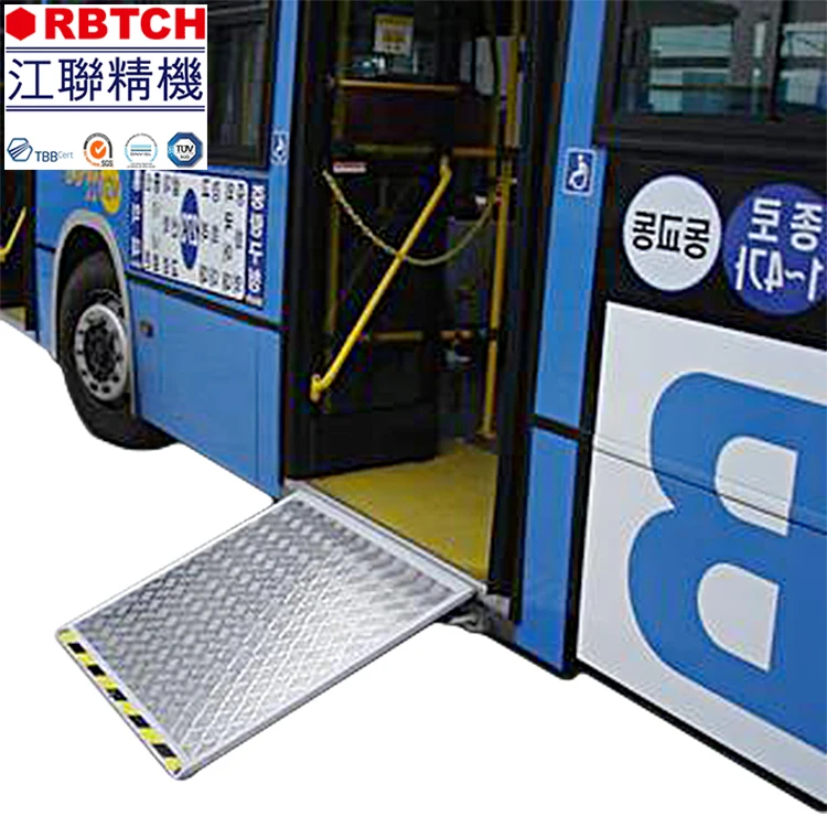 Ручная раскладная алюминиевая рампа доступа для инвалидных колясок для панели мини-фургона