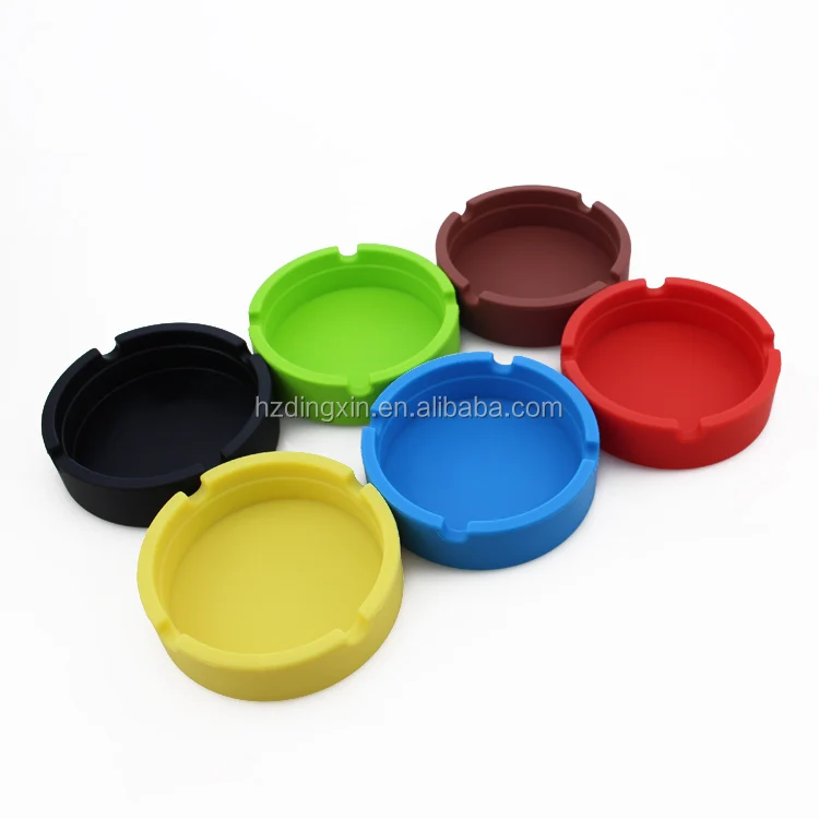 Portable Dining Table Round Rotating Cigarette Ash Tray Hotel Decoration Ashtray Cute  Cigar Ashtra Glowing In the Darkness