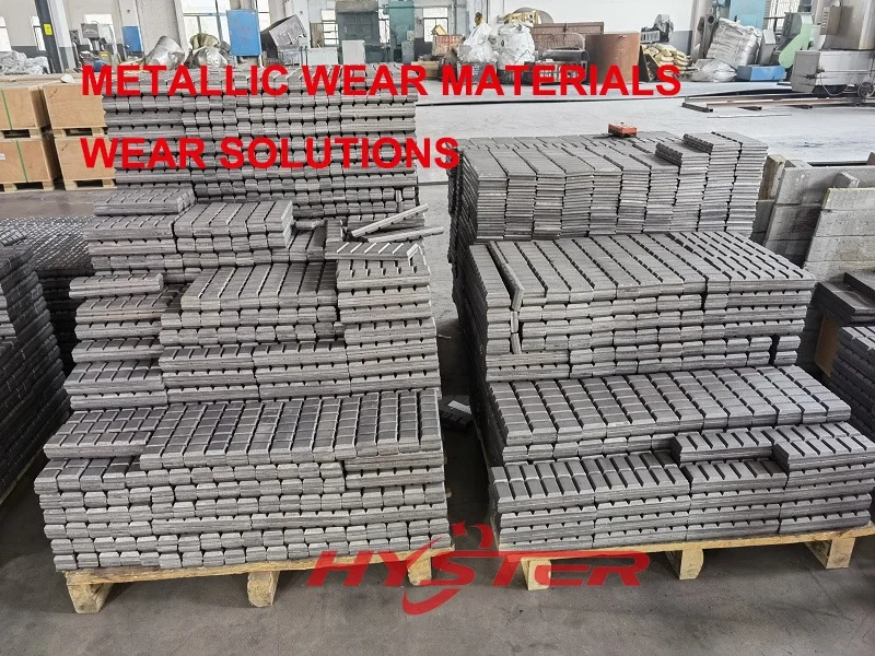 Bi metal wear blocks CB40 for excavator and shovel buckets