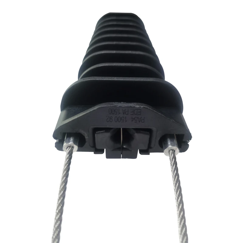 PA1500 Dead End Clamp Plastic tension clamp wedge type anchor clamp for adss cable