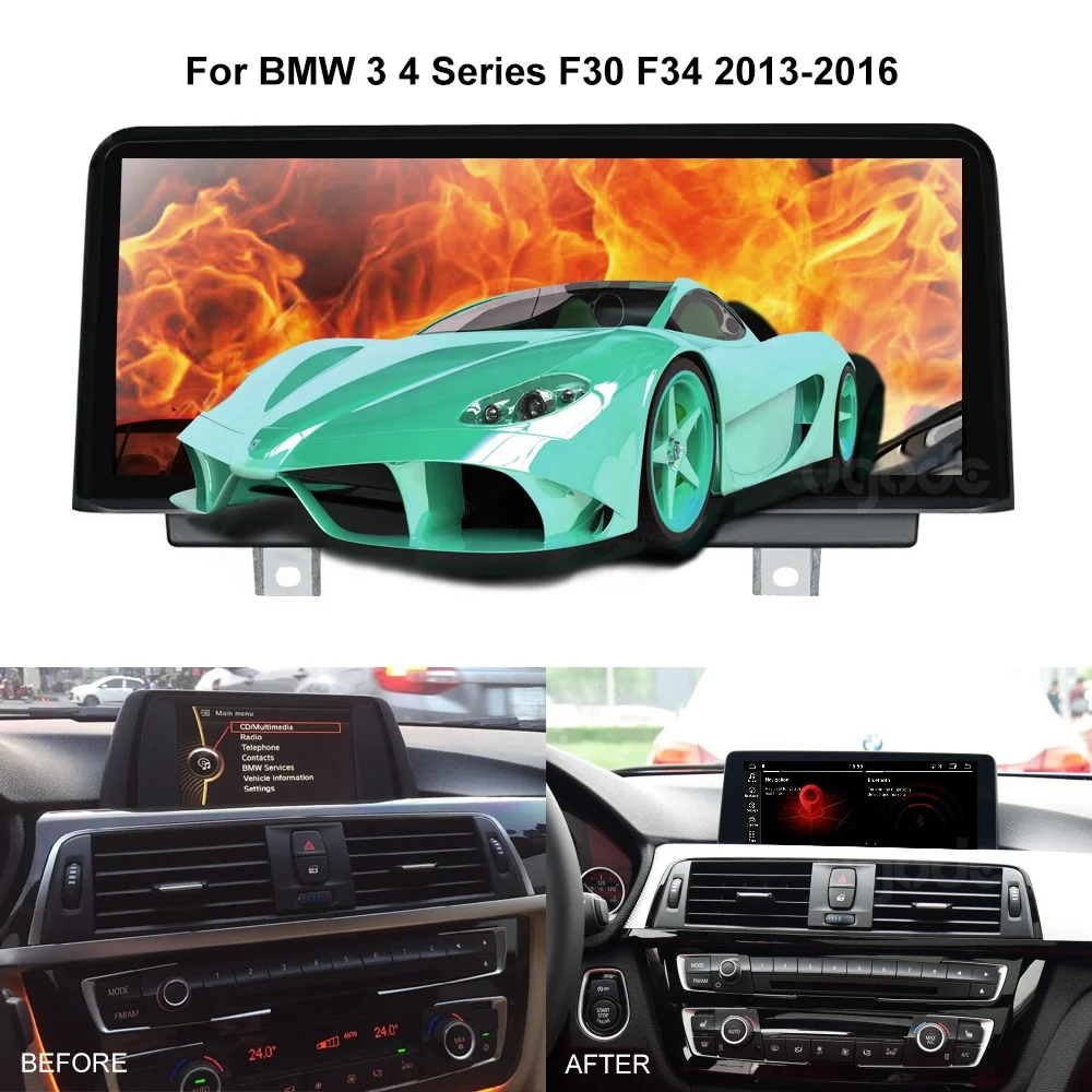 
Ugode stock promotion F30 Android 9.0 Car Stereo GPS for BMW 3 Series F30 Android Screen Player 