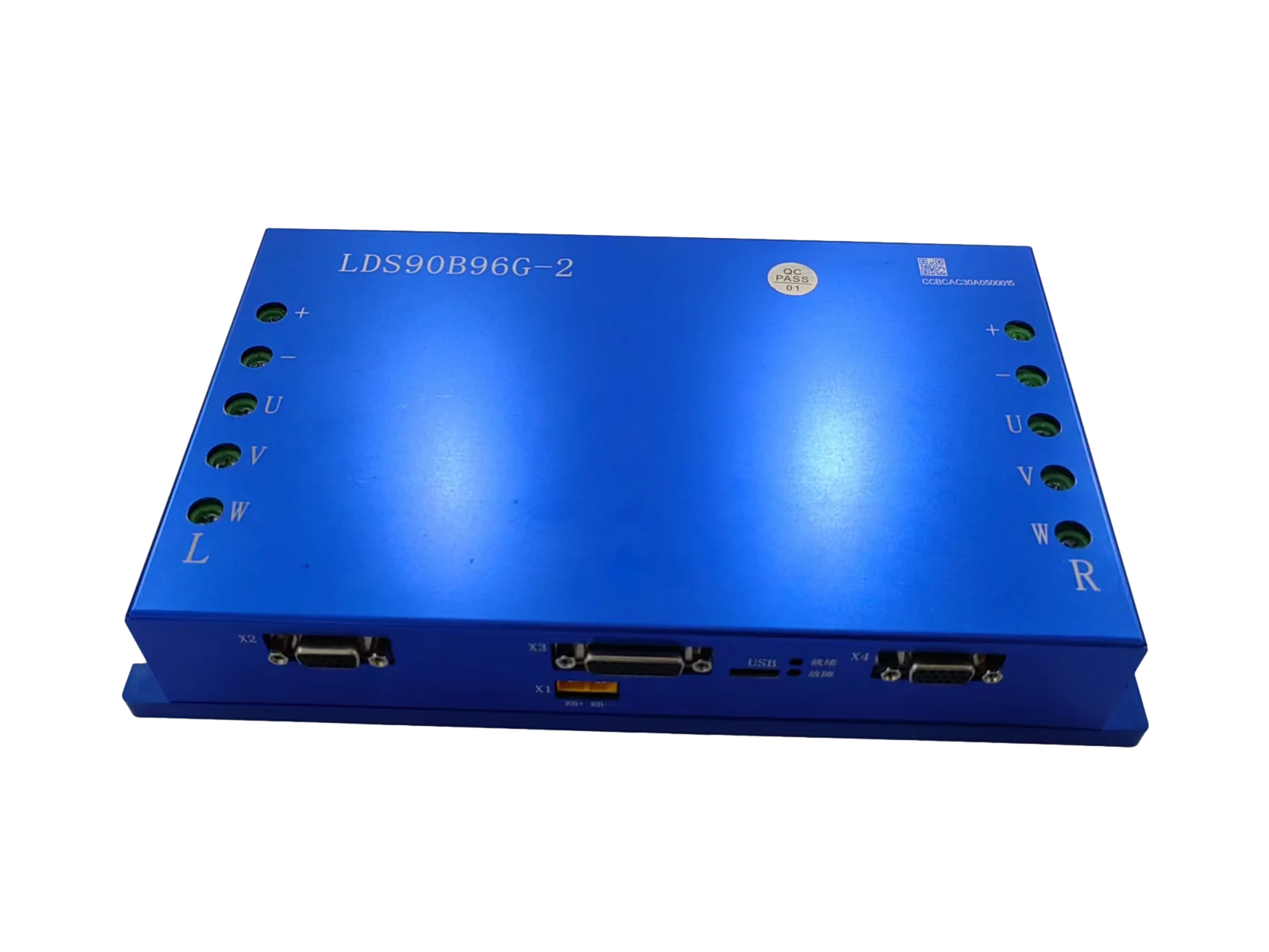 High Power 90A Dual Channel Servo Motor Controller Hub DC BLDC Motor Driver for Warehouse AGV AMR Robot