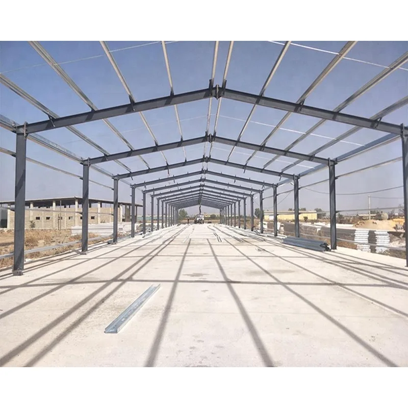 Industrial hall prefab steel structure metal warehouse building materials on sale