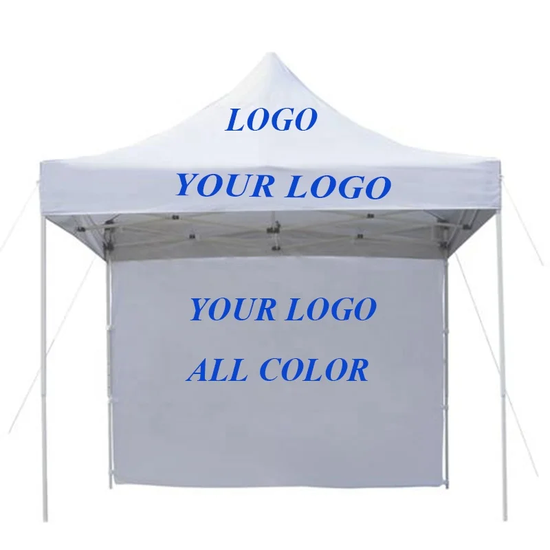 10X10 Custom Steel Canopy Tent Advertising Pop Up Tents For Trade Show Display Events Outdoor