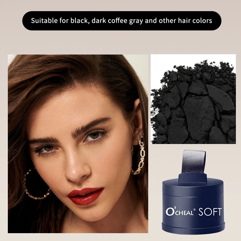 Private Label Custom Color Waterproof Hair Root Touch Up Line Shadow Powder For Women Hairline Shadow Powder Hairline powder