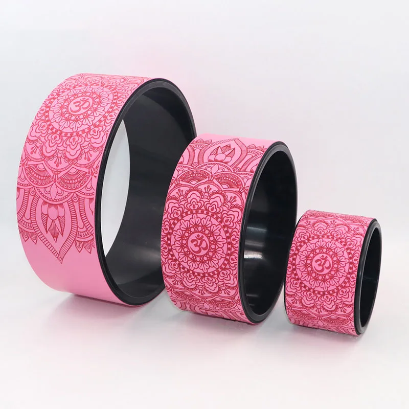 
New Arrival Amazon Shopify Best Selling 3pc Yoga Wheeler Set Fitness Wheel Set for Bodybuilding Home Gym Exercise 