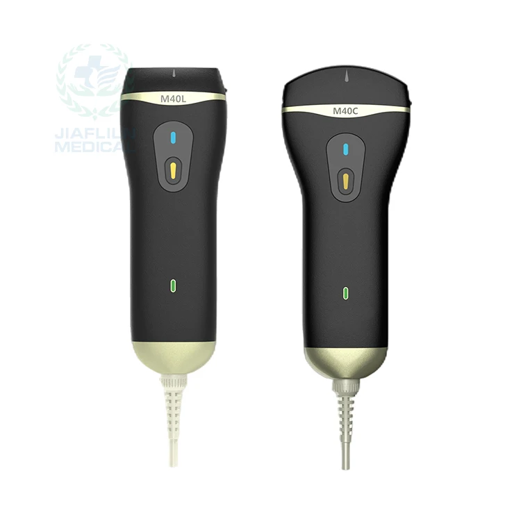 China Portable Ultrasound 128 Element Linear Vascular Probe iPhone Ultrasound Machine Doppler Vascular