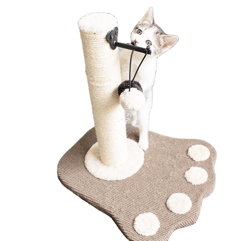 Small Size With Toys For Pets Playing Simple Cat Tree House Scratching Tree Climbing Wooden Pet Furniture