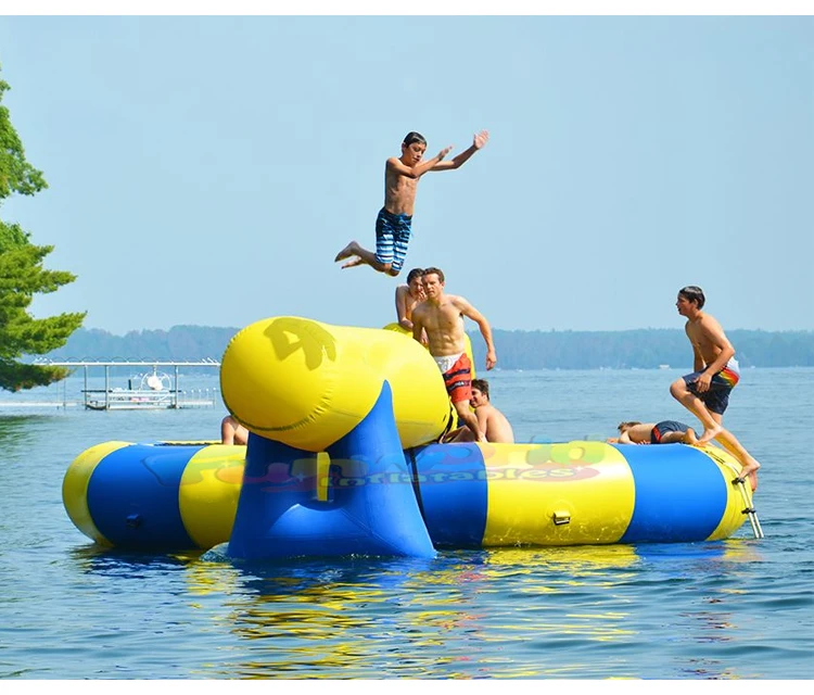 Commercial grade juegos inflables de agua inflatable water slide trampoline for sale wholesale