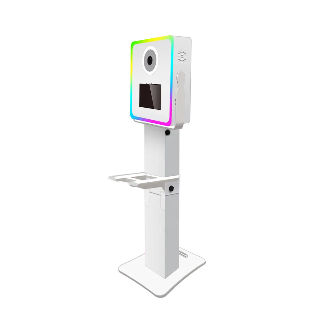 12.3 inch Surface Pro 4/5/6/7 Photo Booth Shell DSLR Landscape Screen with Colorful LED light