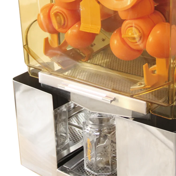 2000E-4S универсальная автоматическая соковыжималка для апельсинового сока коммерческая машина для апельсинового сока для ресторанов