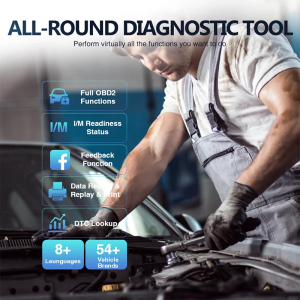 2023 Launch Crp909x Obd2 Scaners Automotriz Profesional  Scanner Cars Diagnostic Machine Diagnostique  Auto Scanner Automotivo