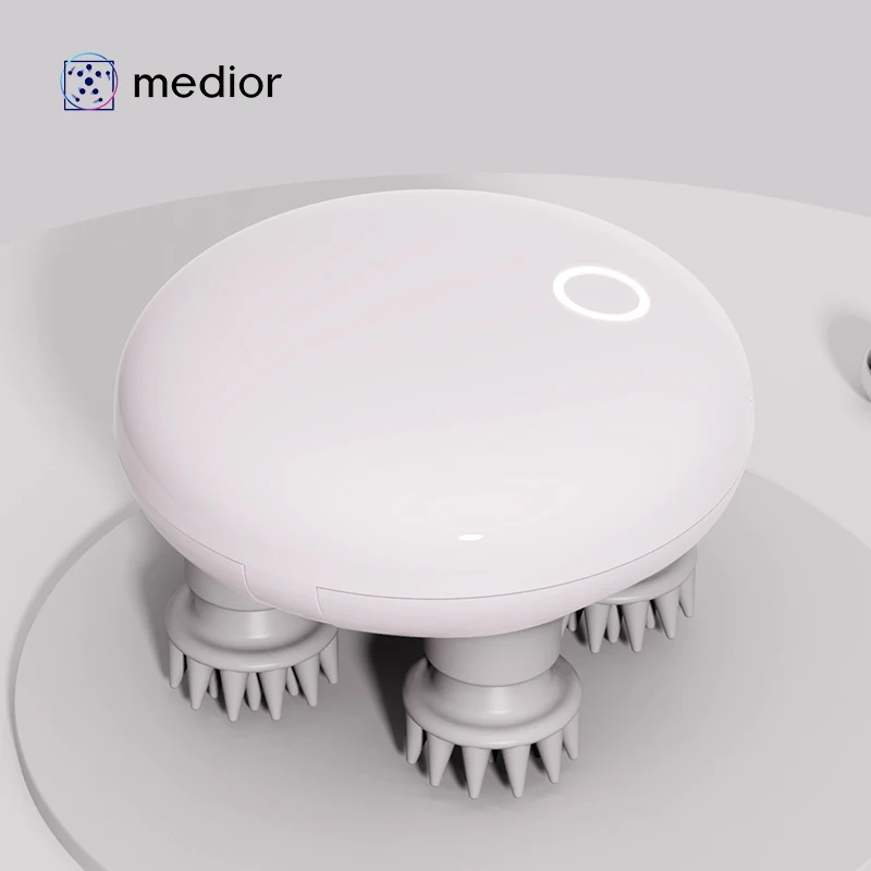 Ручная портативная чесалка для головы Массажер для роста волос массажер для головы для роста волос кошачий массажер для головы