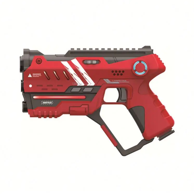 2 Pieces Vests 2 Pieces Infrared Battle Game Laser Tag Gun Toy Set for Children