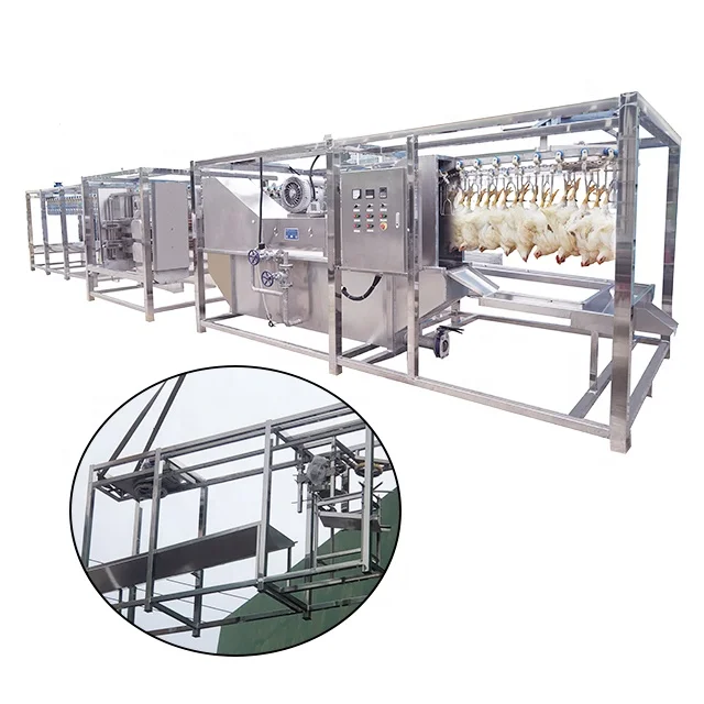 High Quality Poultry Chicken Dressing Plant Gizzards Processing Line Cutter Machine Poultry Duck Goose Automation Plant