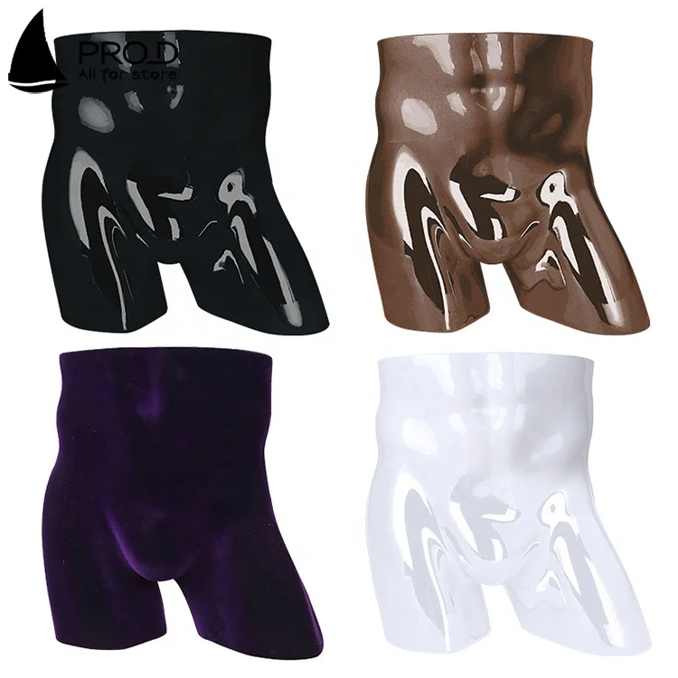 Clothing Shop Window Display White Male Panties Show Butt Mannequin