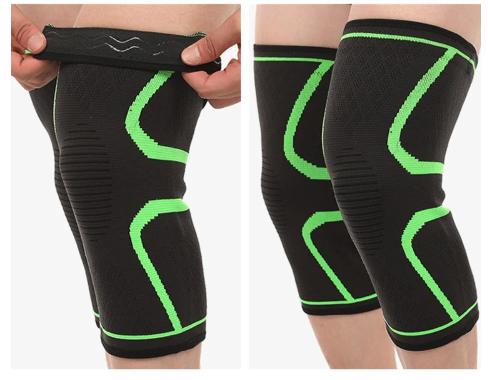 Outdoor Pressure Breathable Sweat Absorbent Nylon Sports Protection Sports Kneepad Knee Protection