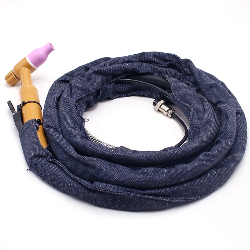 4M leather sleeve QQ300 Argon Arc TIG Welding Torch High Quality Custom Duty35% DC Gas Cooled Welding Torch