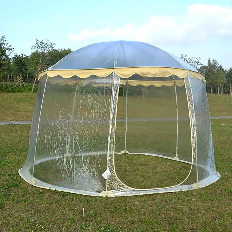 Protection From Cold Wind Snow For Outdoor Backyard Patios Screen House Room Dining Igloo Bubble Clear Pvc Tent For Outdoor