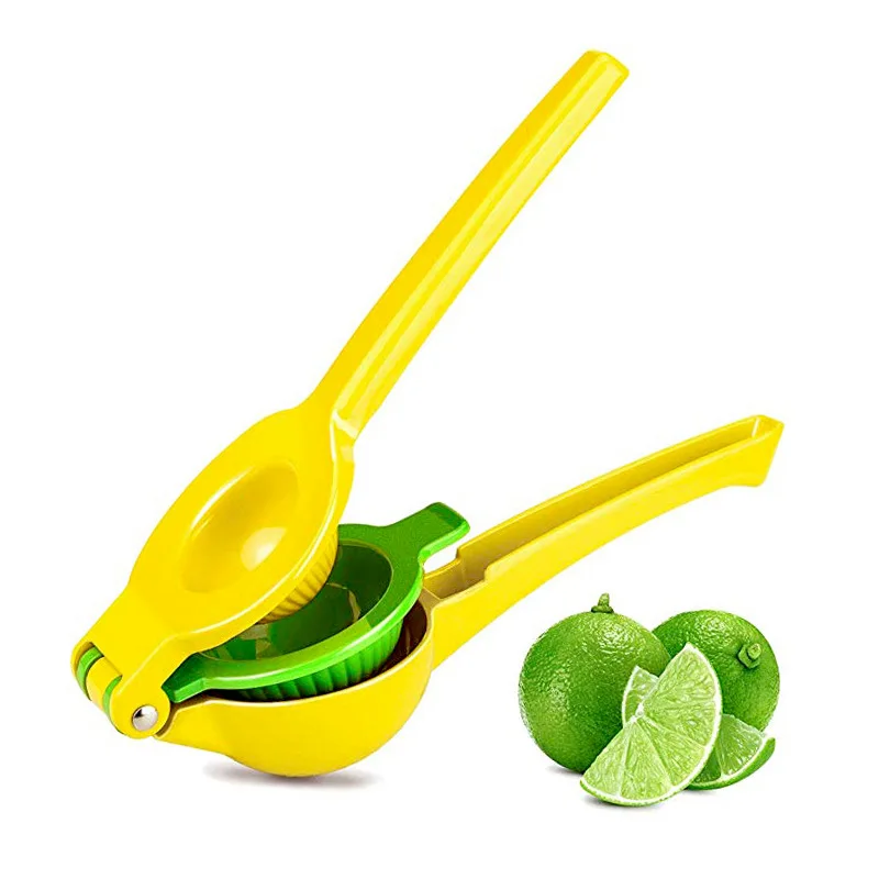 Factory Supply Manual Metal Juicer Lightweight Aluminum Steel Fruit and Vegetable Squeezer for Easy Use