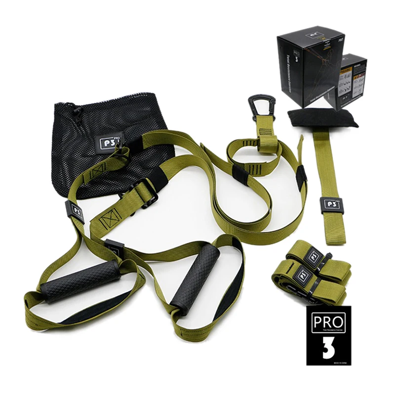 
PC-TRX Suspended Training with Rope Gym Exercise Fitness Fitness Training Resistance Band 