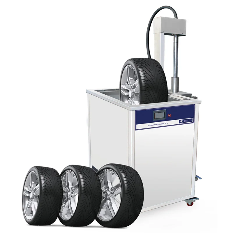 Customized Car Wheel Ultrasonic Cleaner with 2mm SUS304 tank Material