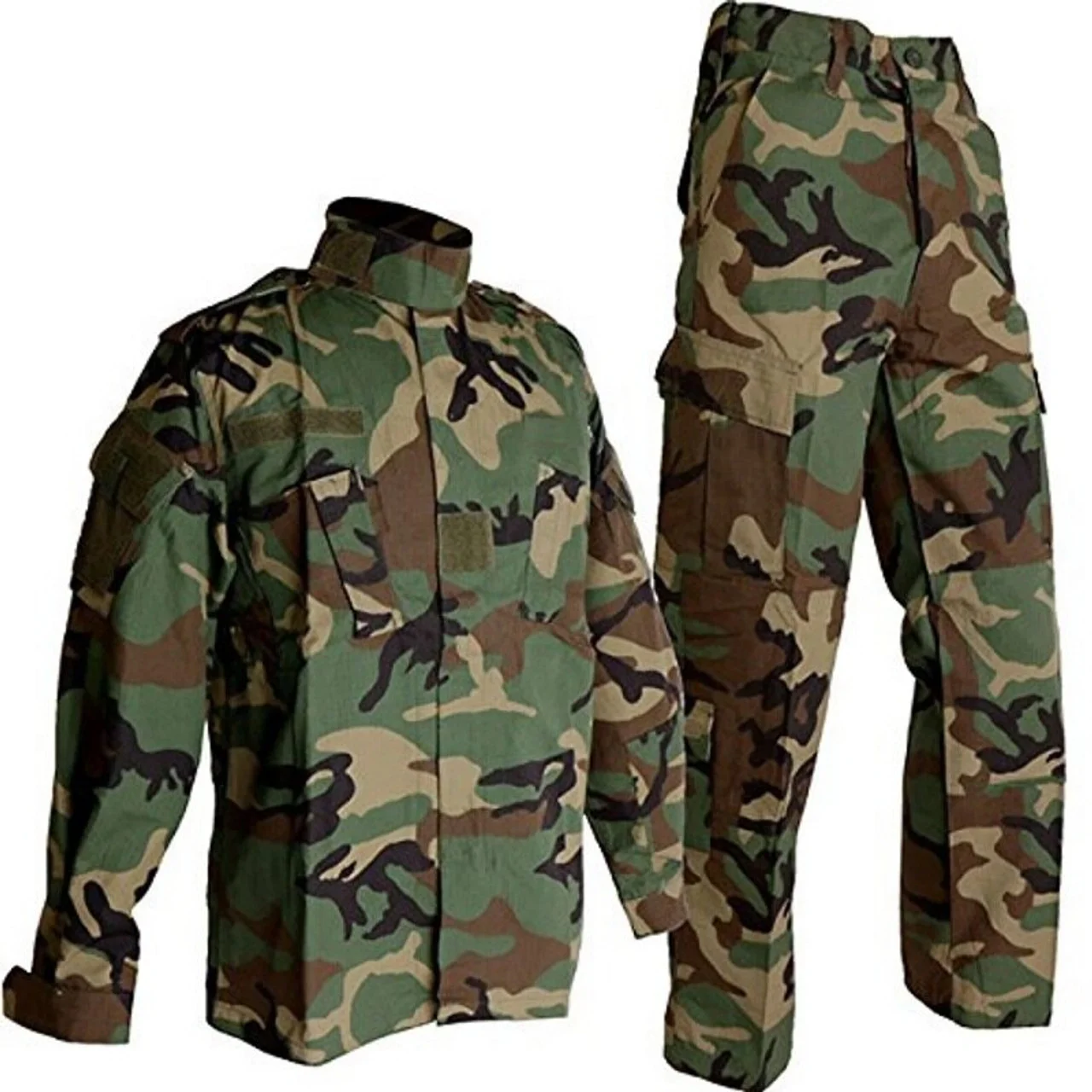 Woodland digital ACU tactical uniform tactical clothing camouflage outdoor fight suit combat uniform
