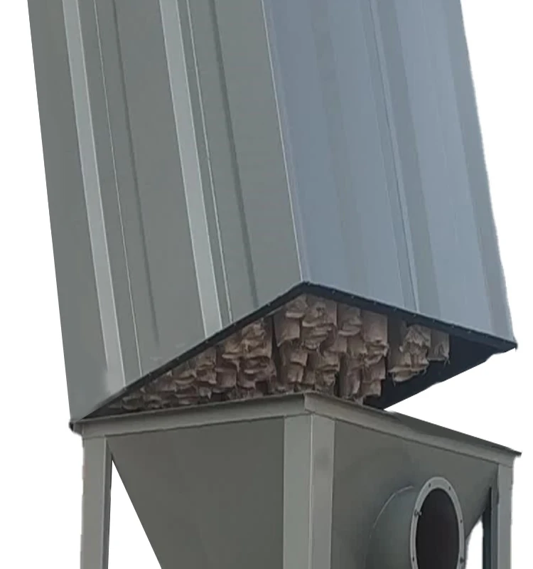 Wood working air duct cleaning  Dust  collector equipment for a metal mine