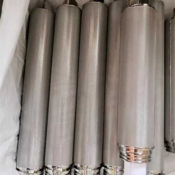 1 микрон многослойный спеченный картридж фильтра из нержавеющей стали 316