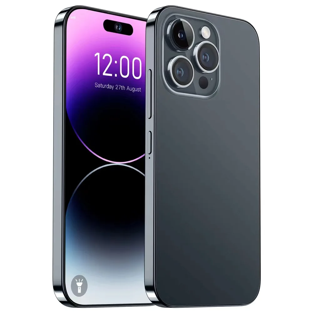 2023 original celular i14 pro max  new arrival 16GB+1T phone 14 clone Unlock Android Mobile Phones smartphone