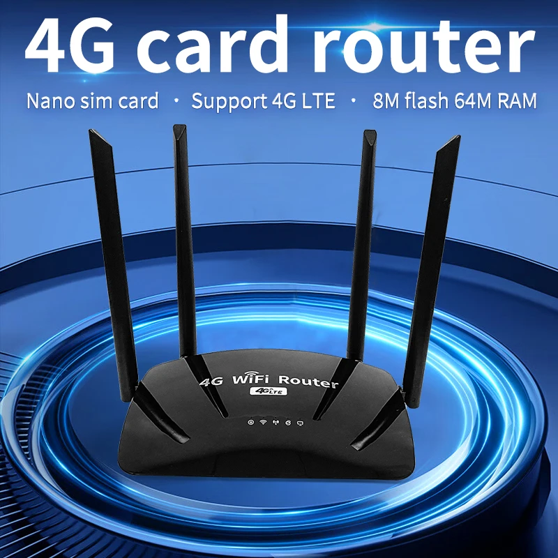 Набор микросхем MT7620N 300 Мбит/с для внутреннего использования 2 4 г Wi-Fi сим-карта интернет 4G LTE маршрутизатор
