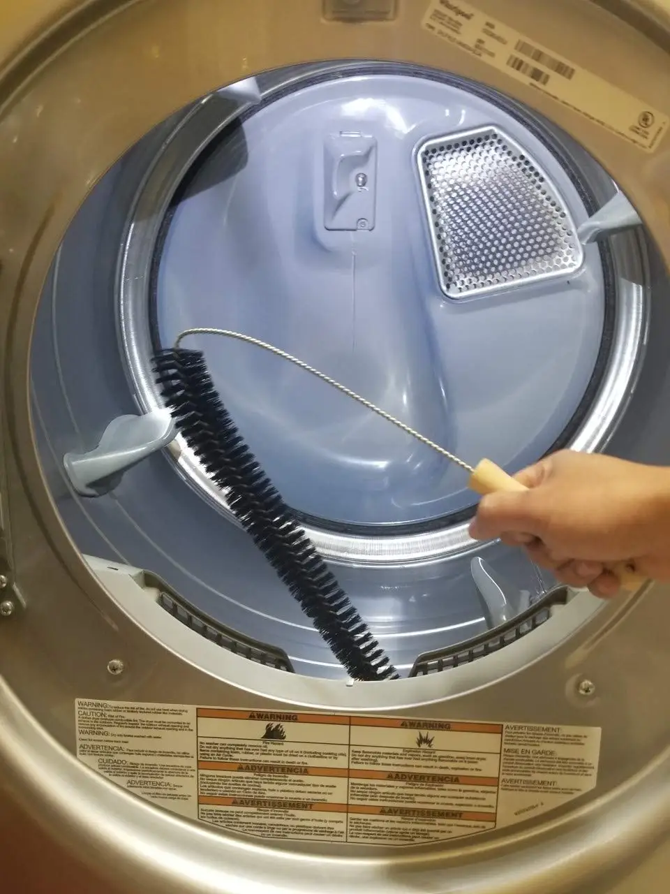 Dryer Vent Cleaner Kit Clothes Dryer Lint Brush Vent Trap Cleaner Home Essentials Long Flexible Refrigerator Coil Vacuum Brush