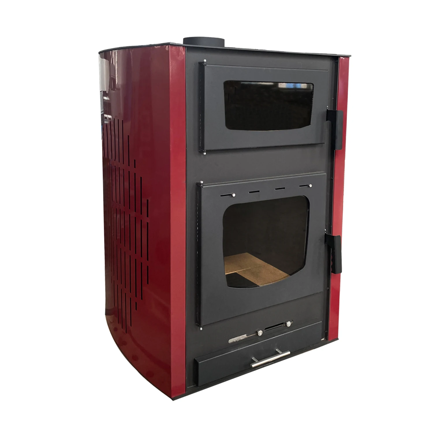 wood stove for cooking and Heating wood burning stove with oven cast iron wood stove