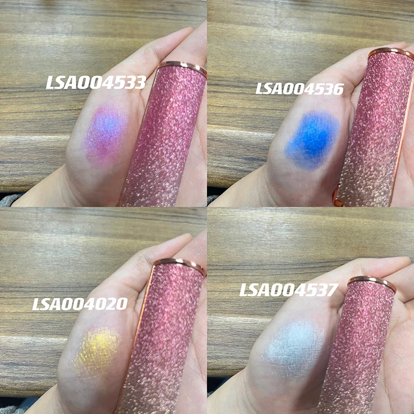 Private Label Luxury Natural Vegan Girls Sparkle Lip Balm Shimmering Shiny Glitter Pink Purple Gold Diamond Hydrating Lipstick