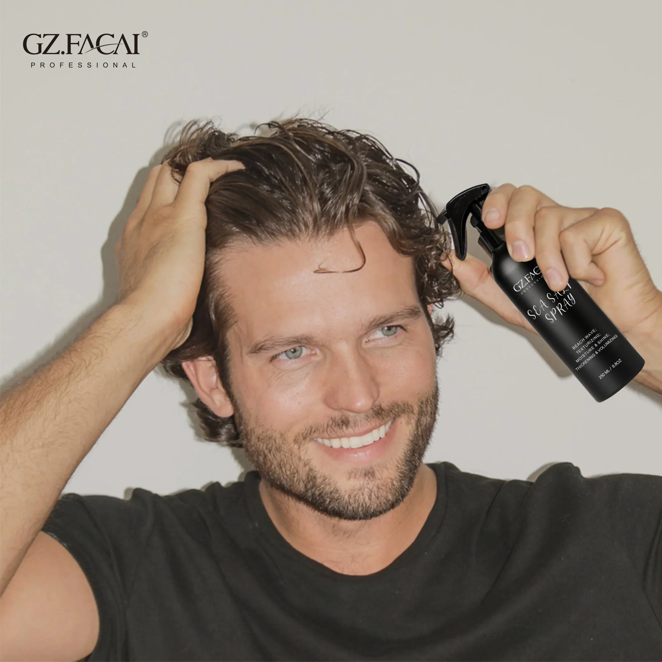 OEM Professional Hair Care Treatment Fluffy Strong Hold Sea Salt Spray For Men Women Use 300ml