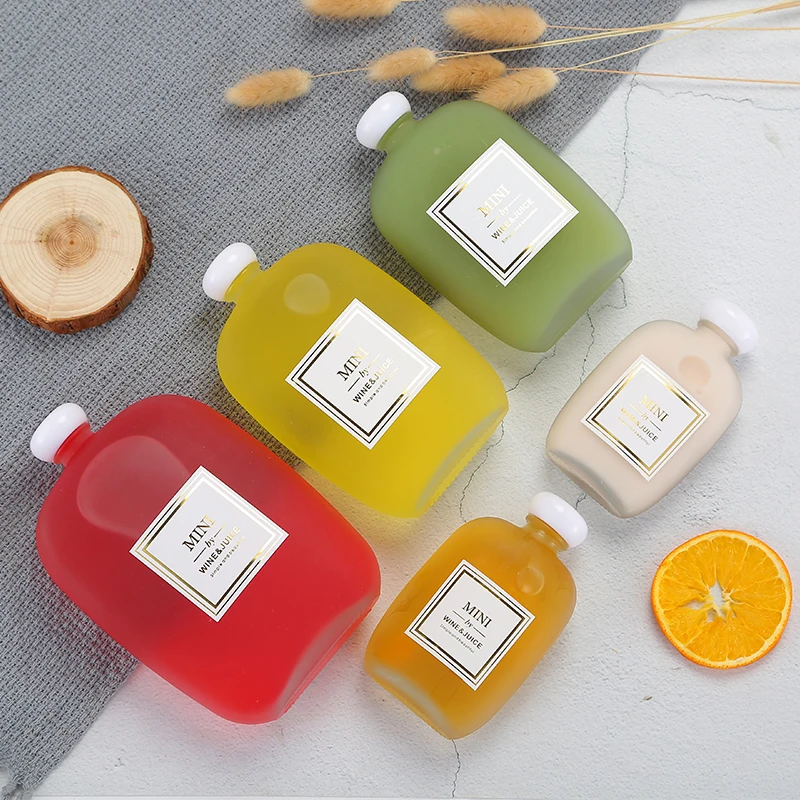 
Factory Made Juice Bottle Labels Vodka Glass Bottle Glass Bottle 250 Ml Beverage 