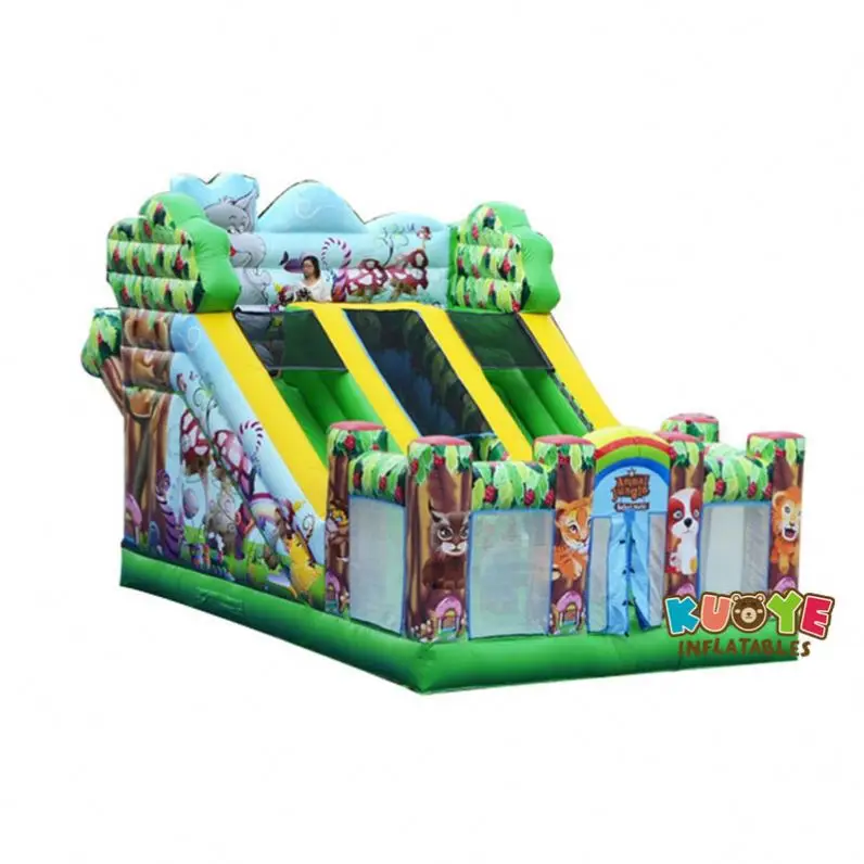 Новый дизайн, надувная мини-горка для детей с воздуходувкой