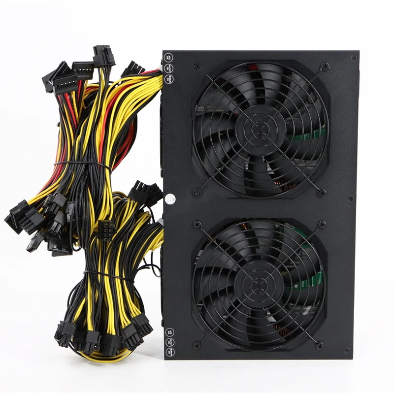 Производитель Высокоэффективный блок питания для видеокарты 12 ГП Промышленный Блок высокой мощности 4000 Вт источник