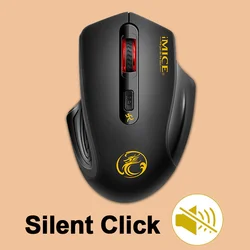 Wireless Mouse USB Computer Mouse Silent Ergonomic Mouse 2000 DPI Optical  Gamer Noiseless Mice Wireless For PC Laptop