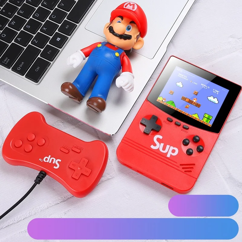 3 5 дюймовый большой экран SUP мини-игры 500 в 1 игры с ручкой 5000 мАч портативное зарядное устройство вызов для двух портативных