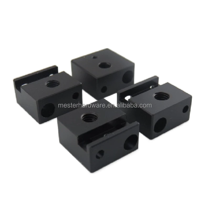 Precision Aluminum Prototyping Aircraft Industry Alloy Engine Block Made By 4 Axis Cnc Milling Service