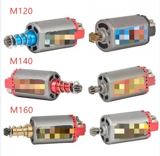 chihai motor  M120/M140/M160 High Twist Type Motor High Torque AEG Motor Short Axis for Airsoft AK Series hunting accessories
