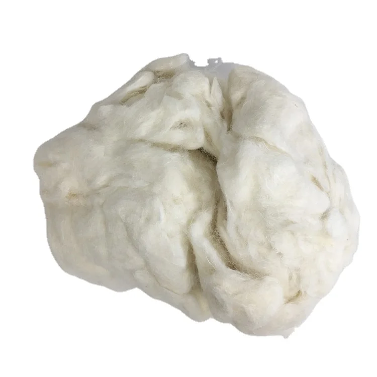 100% hemp fiber semi-bleached white hemp fiber top sliver combed hemp fiber